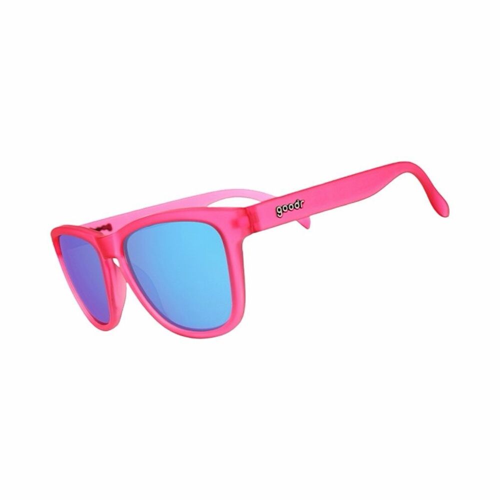 goodr OG Flamingos On A Booze Cruise Rectangle Sunglasses - Pink - Unisex